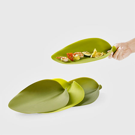 Silicone Leaf Plates