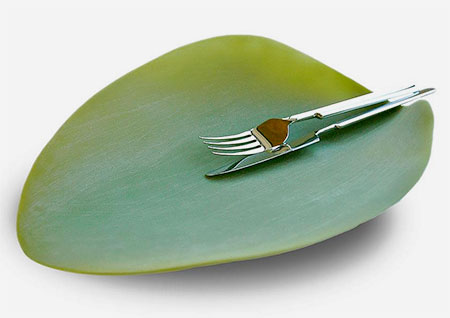 Nature Inspired Leaf Plate