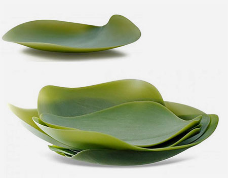 Nature Inspired Leaf Plates