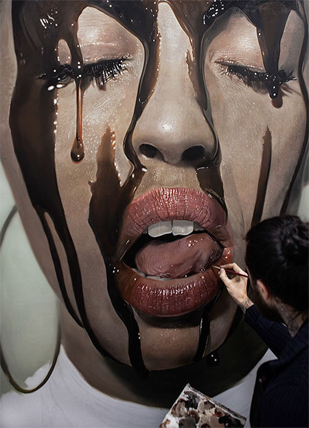 Mike Dargas Hyperrealistic Paintings