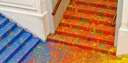 Painted Staircase