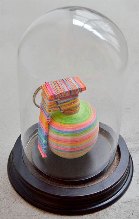 Post-it Sculpture