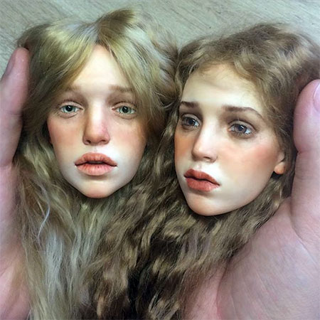 Realistic Doll Face