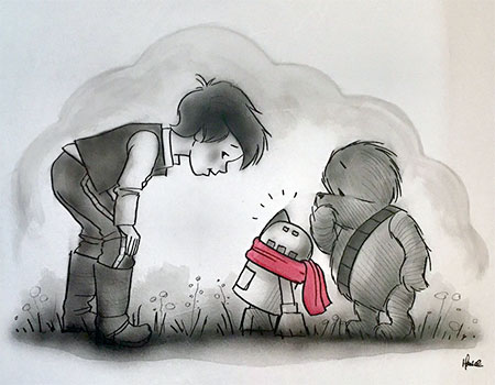 James Hance Star Wars Winnie the Pooh