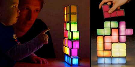 Tetris Lamp