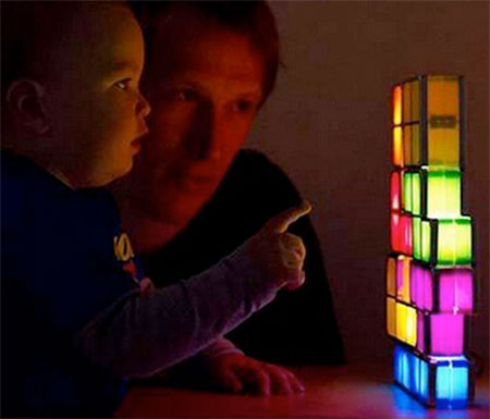 Stackable Tetris Lamp