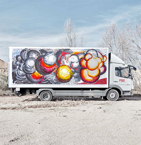 Abraham Lacalle Truck Art