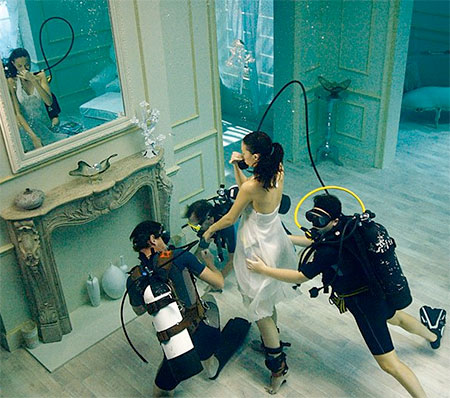 Phoebe Rudomino Underwater Room