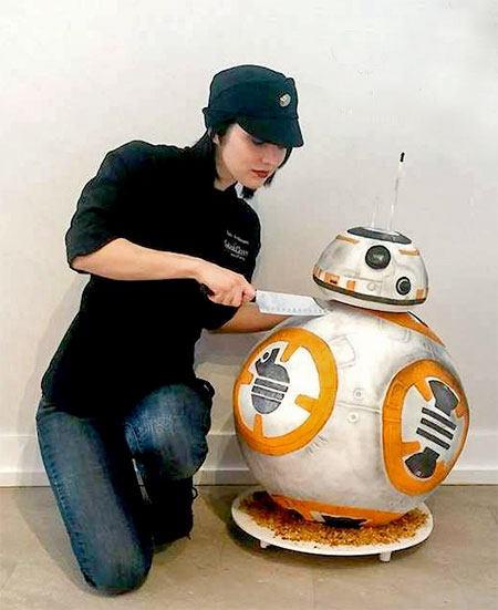 BB8 Cake