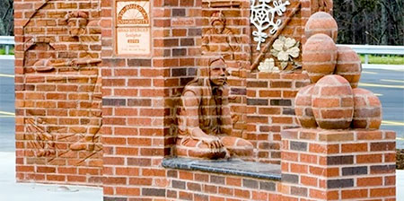 Brick Sculptures