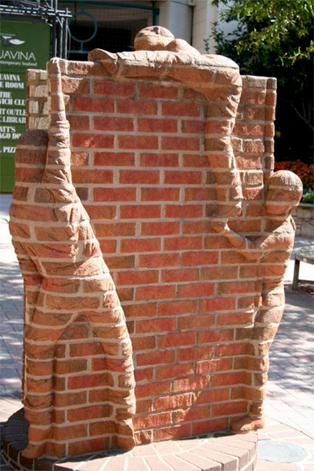 Brad Spencer Brick Sculptures