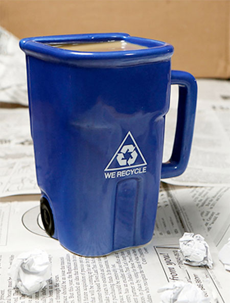 Recycling Bin Coffee Mug