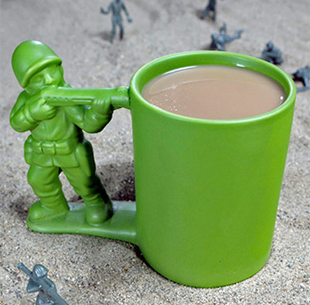 Army Man Coffee Mug