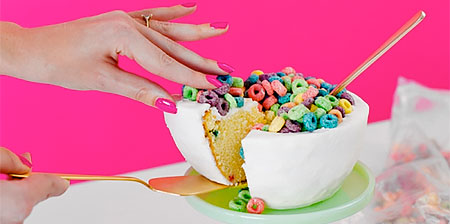 Cereal Bowl Cake