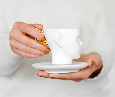 Doll Head Tea Cup