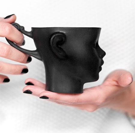 Doll Head Coffee Mug