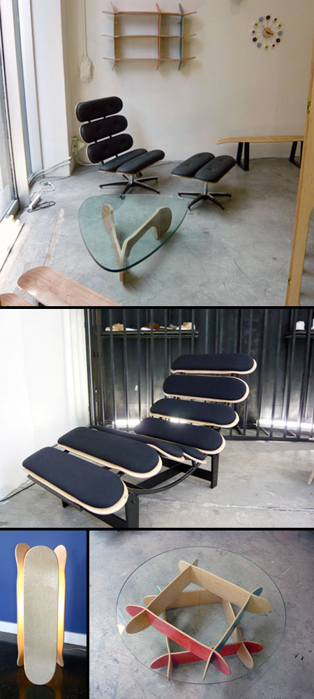 Skateboard Furniture
