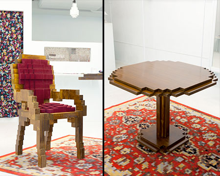 Pixelated Furniture