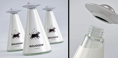 Alien Spaceship Milk