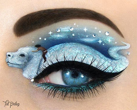 The NeverEnding Story Eye Makeup Art