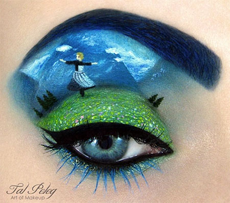 The Sound of Music Eye Makeup Art