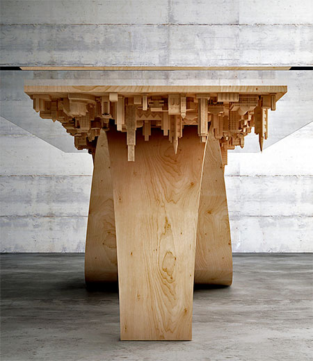 Wave City Dining Table