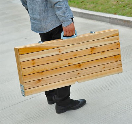 Suitcase Picnic Table