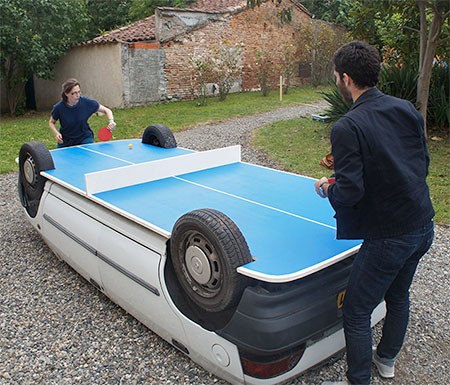 Benedetto Bufalino Ping Pong Table Car