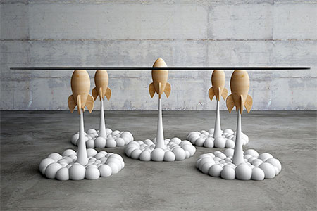 Stelios Mousarris Rocket Coffee Table