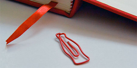 Coca-Cola Paper Clip