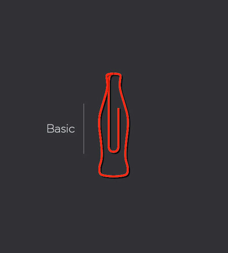 Coca-Cola Bottle Paper Clip