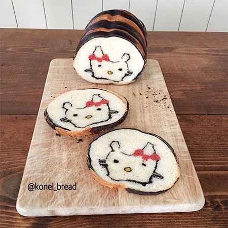 Hello Kitty Bread