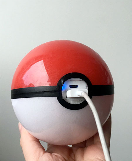 Pokeball Phone Charger