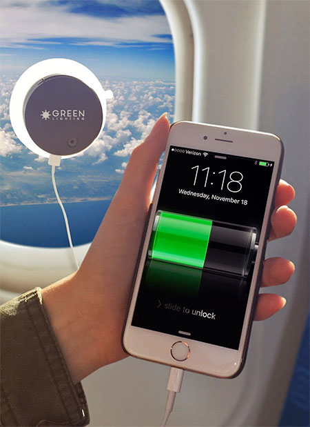Solar Powered Window Charger