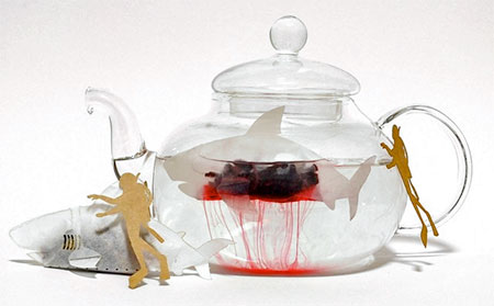 Shark Shaped Teabag