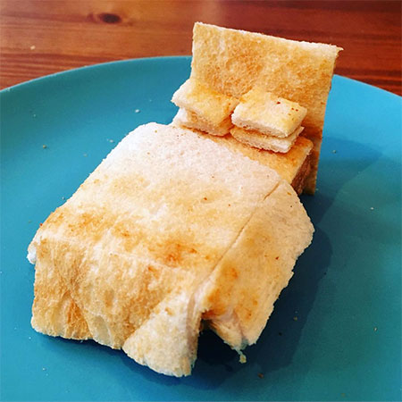 Adam Perry 3D Toast Sculpture