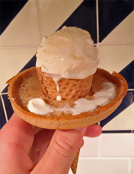 Edible Ice Cream Cone Ring