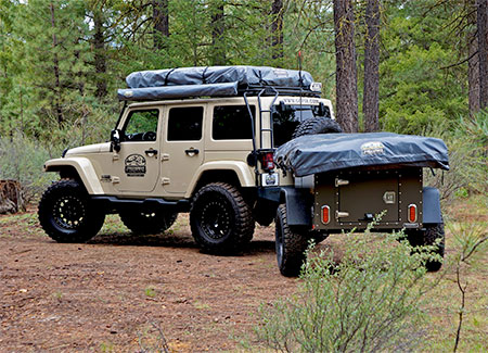 Jeep Camping Tent Trailer