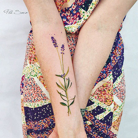 Pis Saro Nature Inspired Tattoos