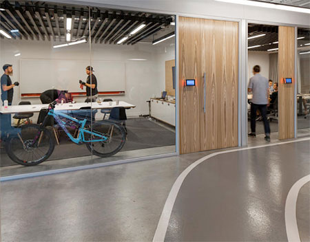 Office with Bike Lanes