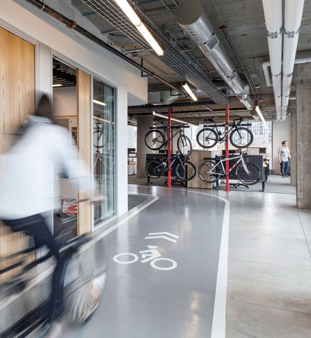 Bicycle in the Office