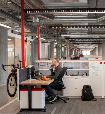 Bicycle Lanes in the Office