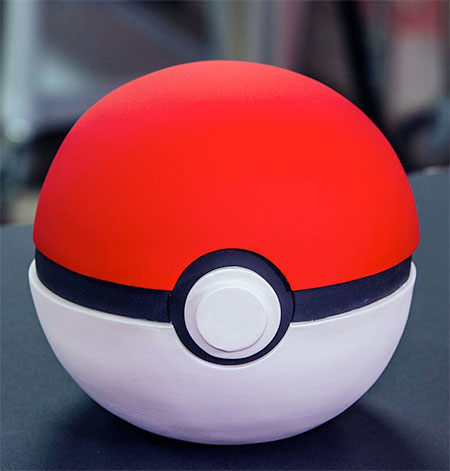 Pokeball Cake