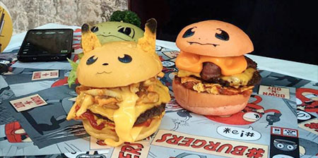 Pokemon Burgers