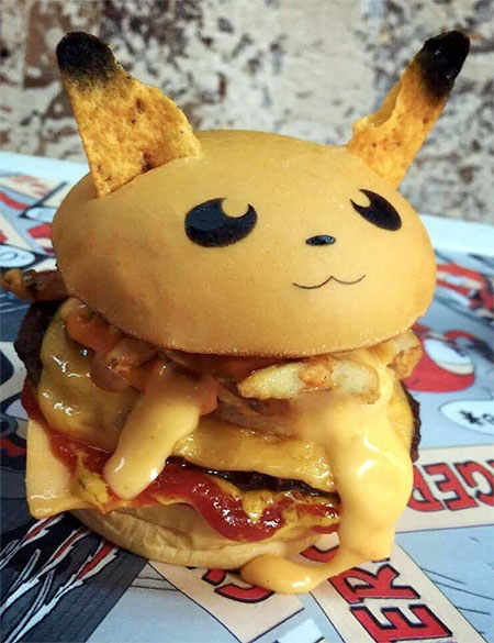 Pokemon Go Burger