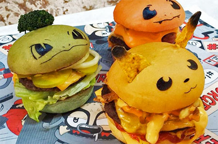 Pokemon Hashtag Burgers