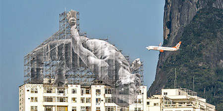 Olympic Athletes on Buildings