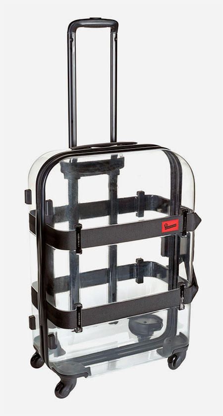 Transparent Rolling Suitcase