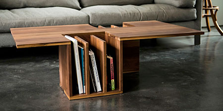 Bookshelf Coffee Table