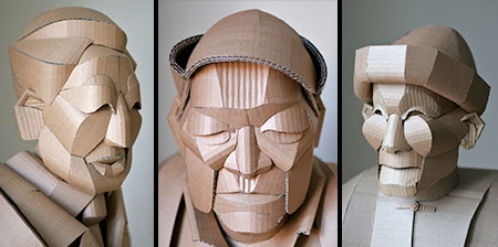 Cardboard Sculptures